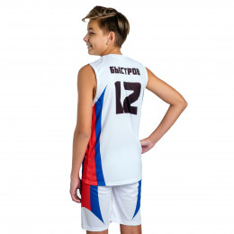 Форма волейбольная детская без рукава с V-вырезом