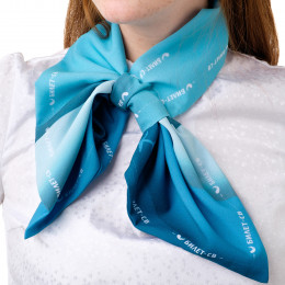 Платок атласный с полной запечаткой