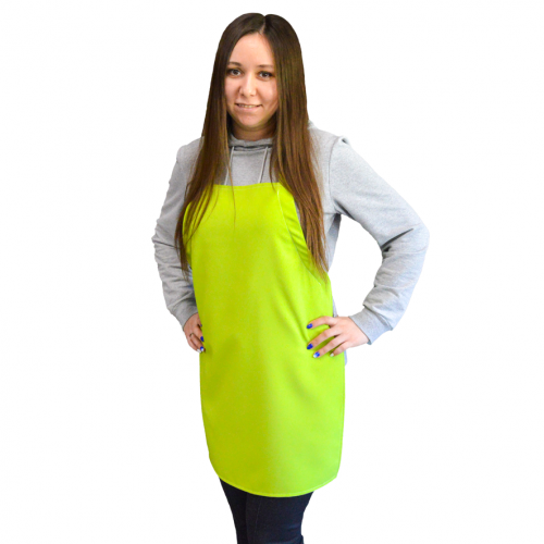 Фартук саморегулирующийся из однотонной ткани без печати, под нанесение