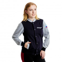 Бомбер унисекс с полной запечаткой