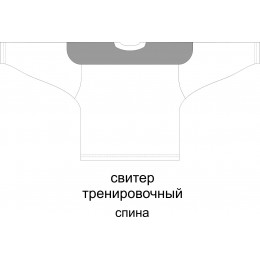 Хоккейный свитер тренировочный с полной запечаткой, взрослый