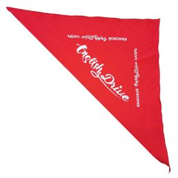 Бандана х/б однотонная треугольная