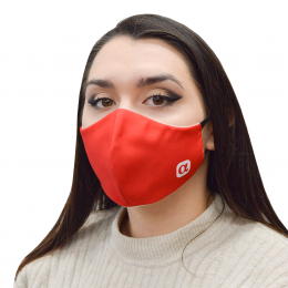 Маска для лица с принтом, защитная многоразовая анатомической формы, внутренний слой х/б