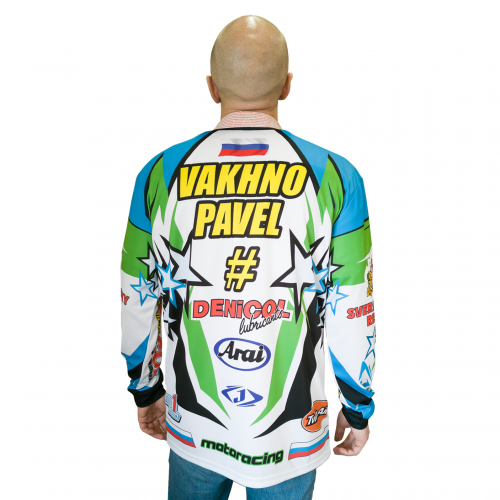 Хоккейный свитер болельщика с полной запечаткой, взрослый