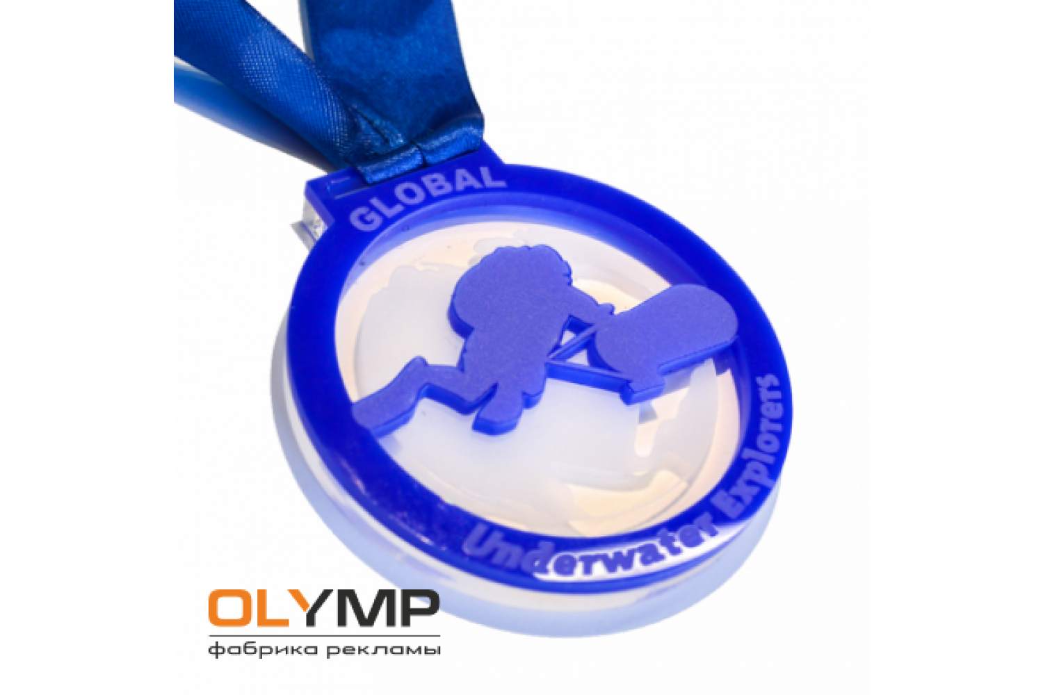 Производство медалей из акрила