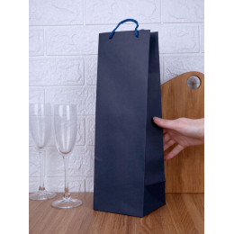 Пакет под бутылку Vindemia, синий