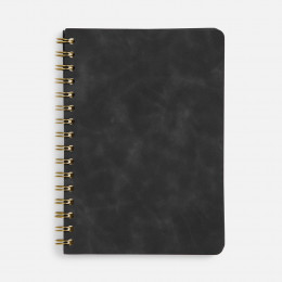 Ежедневник Spiral, недатированный, черный