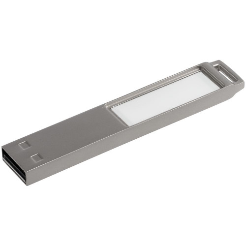 Флешка markBright с белой подсветкой, 16 Гб