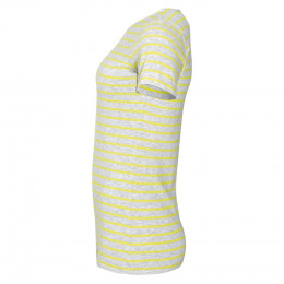 Футболка Miles Women серая с желтым