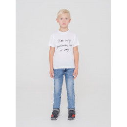 Футболка детская «Так хочу работать», белая