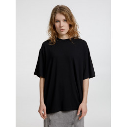 Футболка оверсайз унисекс Lavinia, черная