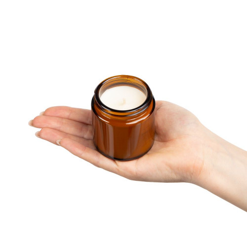 Свеча ароматическая Calore, кедр и кожа