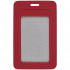 Чехол для пропуска Shall Simple, красный