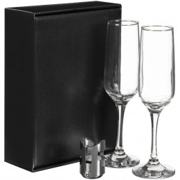Набор для шампанского Isabella, в черной упаковке