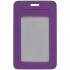 Чехол для пропуска Shall Simple, фиолетовый