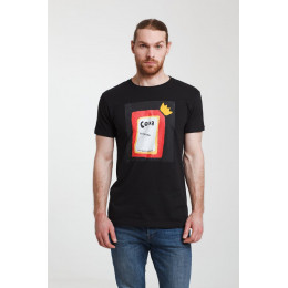 Футболка «Сода», черная