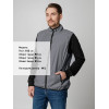 Жилет двусторонний Manifest из светоотражающей ткани, серый