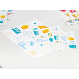 Наклейки ПВХ Sticker Pack на заказ, M