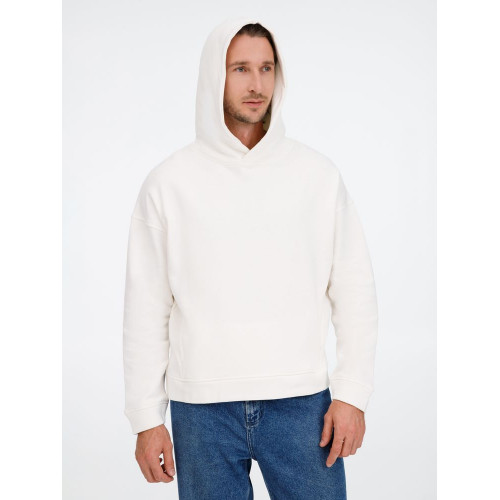 Худи оверсайз унисекс Tolla, молочное