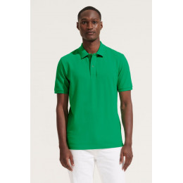 Рубашка поло унисекс Pegase, черная