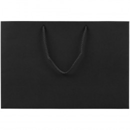 Пакет бумажный Ample Thin M, черный