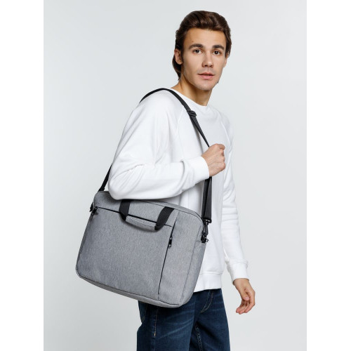 Сумка для ноутбука Oneworld, серая