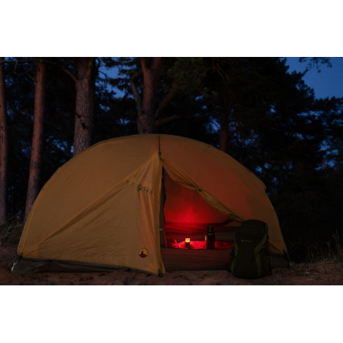 Кемпинговый фонарь Fyrtorn, серый с черным