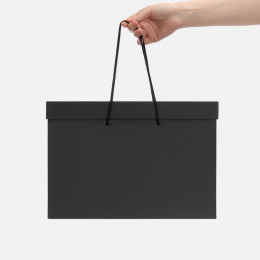 Коробка Handgrip, горизонтальная, черная