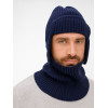 Шапка-ушанка Catch Match, темно-синяя