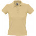 Рубашка поло женская People 210, бежевая