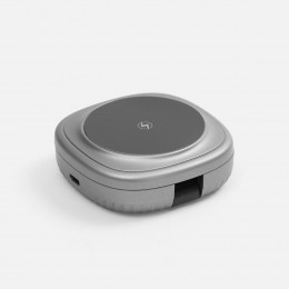 Складная станция беспроводной зарядки flowPad, серая