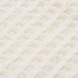 Плед Tallis, белый (молочный)