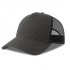 Бейсболка RAPPER COTTON-S, п. заст, 5 клин, тёмно-серый/чёрный, 100% хлопок/100% полиэстер, 280 г/м2