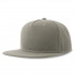 Бейсболка SNAP FIVE-S, 5 клиньев, пласт. застежка, серый, 100% переработанный полиэстер, 300 г/м2