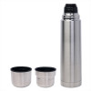 Термос с двумя кружками; D=8 см; H=34,2 см; 1000 мл; металл