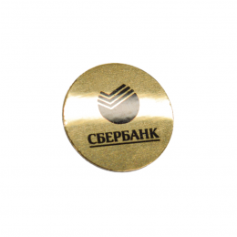 Вкладыш для медали металлический сублимационный D=5 см